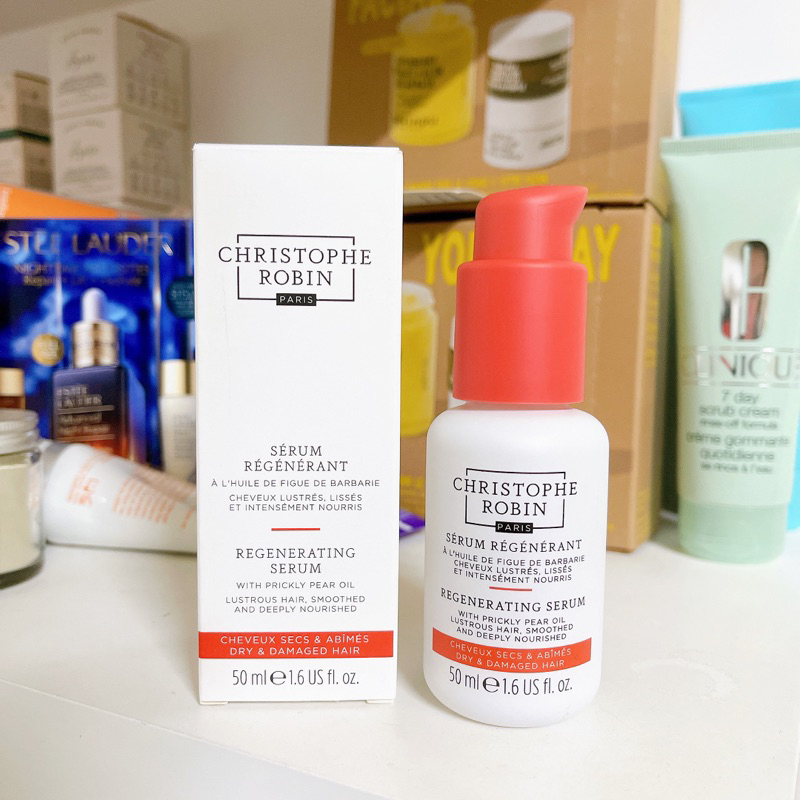 Serum dưỡng tóc cao cấp CHRISTOPHE ROBIN Regenerating Serum with Prickly Pear Oil
