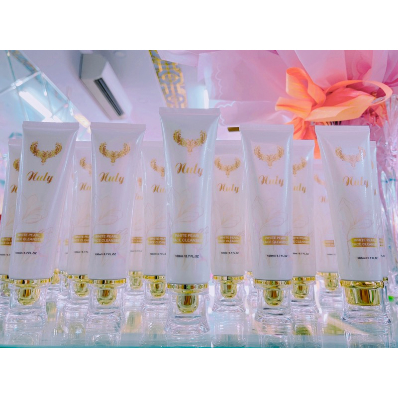 Sữa rửa mặt NuLy ngọc trai trắng sạch da mặt