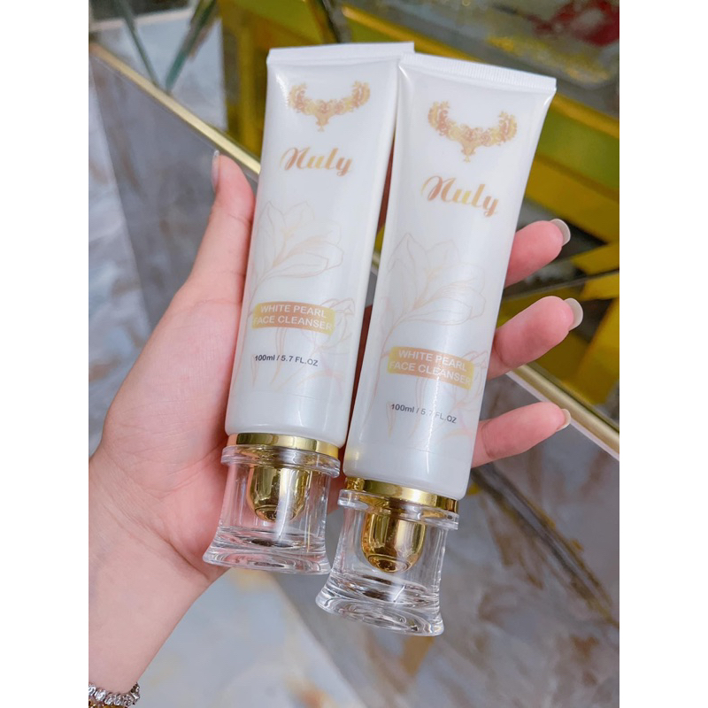 Sữa rửa mặt NuLy ngọc trai trắng sạch da mặt