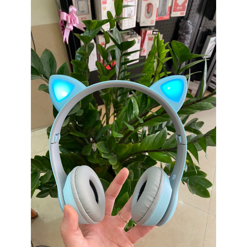Tai chụp Mèo Bluetooth p47M