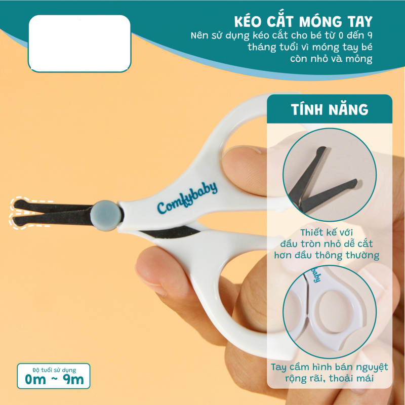 Bộ cắt dũa móng 4 trong 1 cho bé ComfyBaby BM1