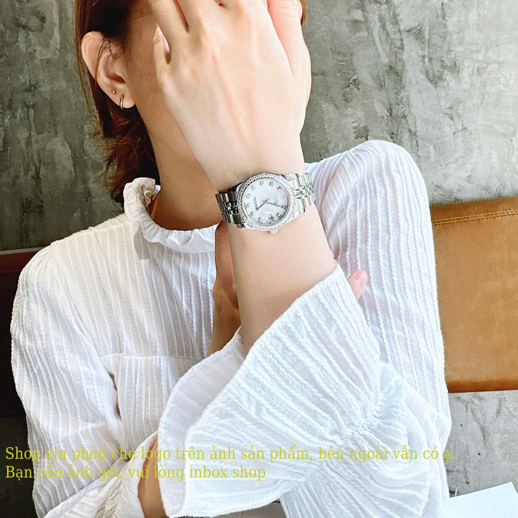Đồng Hồ Nữ Automatic MOP Dial 278384 , Size 31mm , Dây Thép
