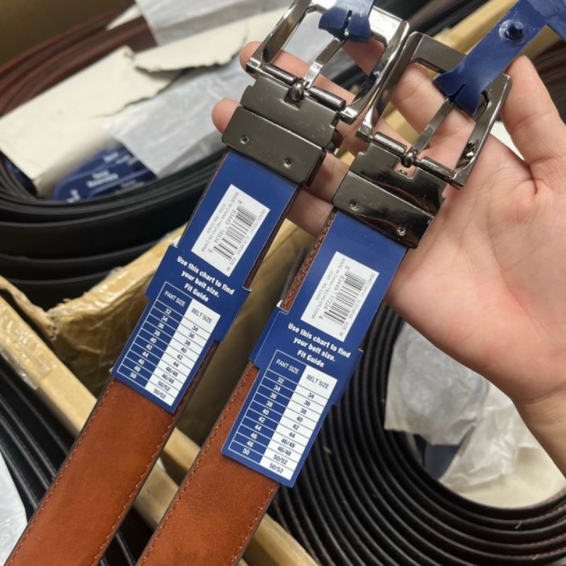 Thắt lưng nam G.e.o.r.g.e xuất Mỹ - dư xịn fullbox, fulltag