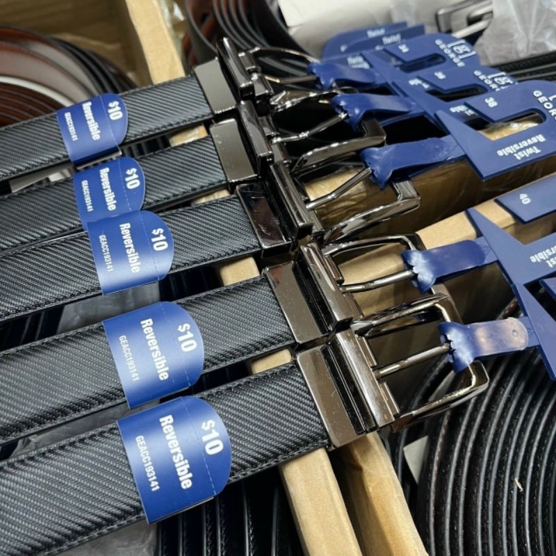 Thắt lưng nam G.e.o.r.g.e xuất Mỹ - dư xịn fullbox, fulltag