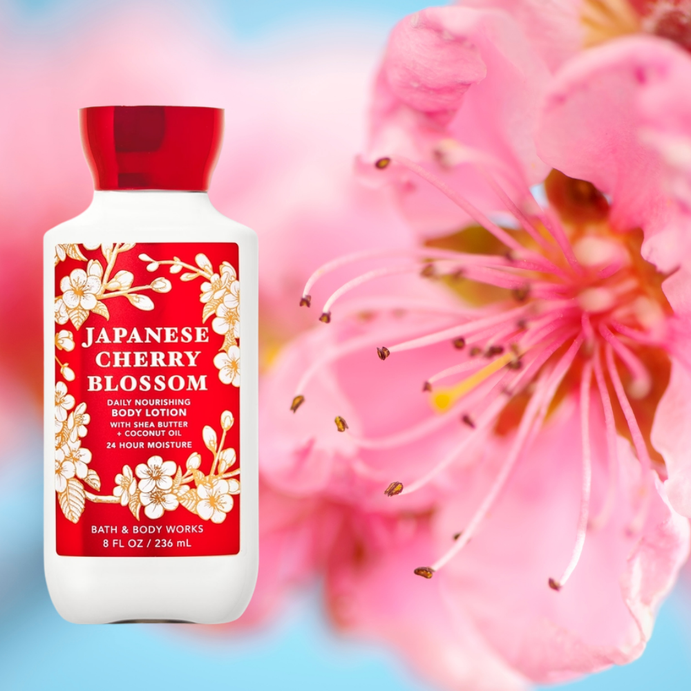 Sữa Dưỡng Thể Bath & Body Works JAPANESE CHERRY BLOSSOM Hương Hoa Anh Đào 236ml