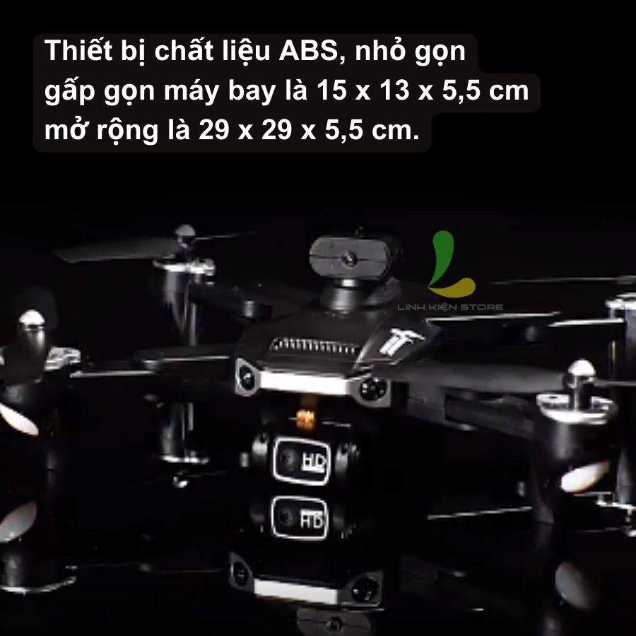 FIycam mini P9 - Thiết bị bay giá rẻ trang bị camera kép HD, cảm biến chống va chạm trên không, pin 2500mA | BigBuy360 - bigbuy360.vn