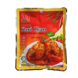 Gia Vị- Sốt Kari Cá A1 Malaysia 200g