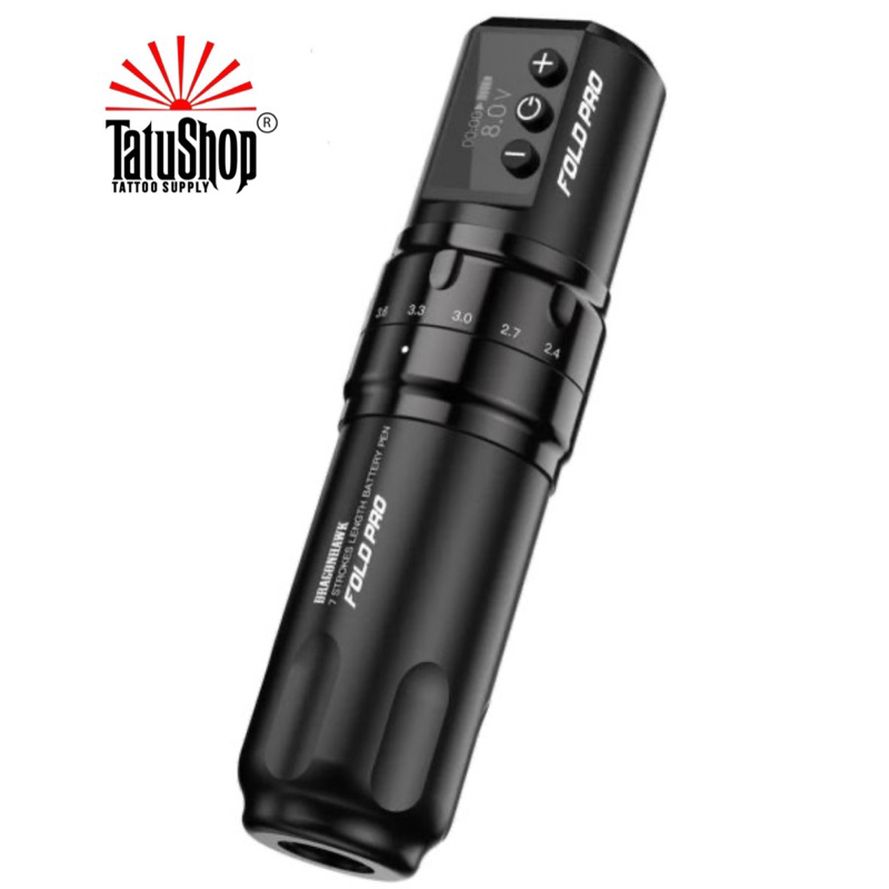 Máy Xăm Pen Không Dây Fold Pro Dragonhawk - Có Bảo Hành