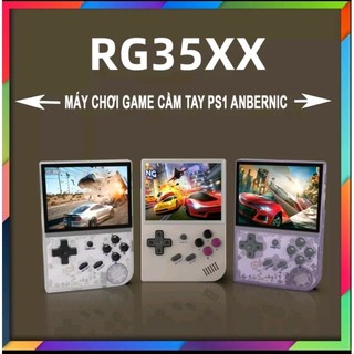 Tặng quà) Máy Chơi Game Cầm Tay PS1 RG35XX ANBERNIC Chính Hãng