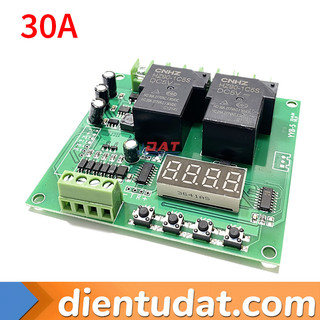Mạch Trễ Đảo Chiều Motor 2 Relay 30A