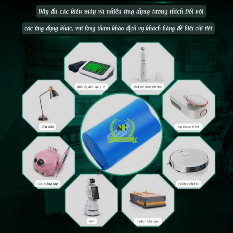 Pin sạc 18650 cho loa trợ giảng loa Bluetooth đèn led đèn pin đồ chơi