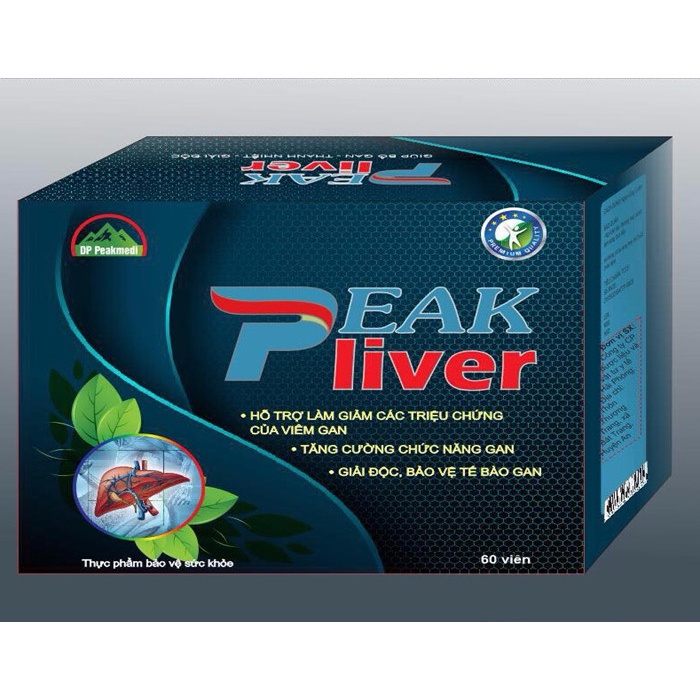Peak Liver (TPCN) - Hỗ trợ giải độc gan, bảo vệ gan