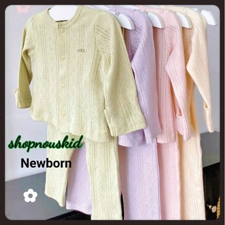 (Nous)Bộ sơ sinh cài chéo , cài thẳng( Newborn)