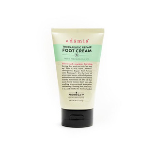Kem dưỡng da chân Adamia Therapeutic Foot Cream Dầu hạt Macadamia và Promega-7, Không hương liệu,, Non GMO (127g)