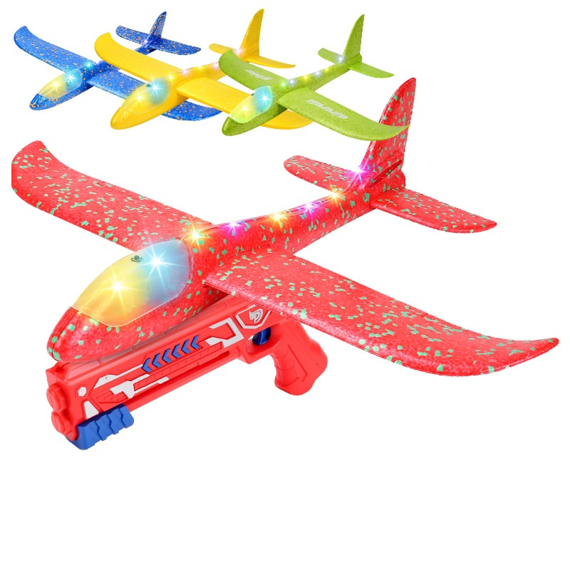 Súng Bắn Máy Bay Đồ Chơi Dành Cho Trẻ Em Loại Có Đèn