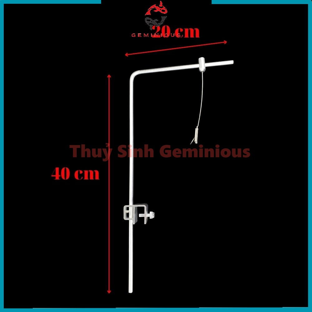 Giá Treo Đèn Thuỷ Sinh Hợp Kim Nhôm Bền Bỉ-Thuỷ Sinh Geminious