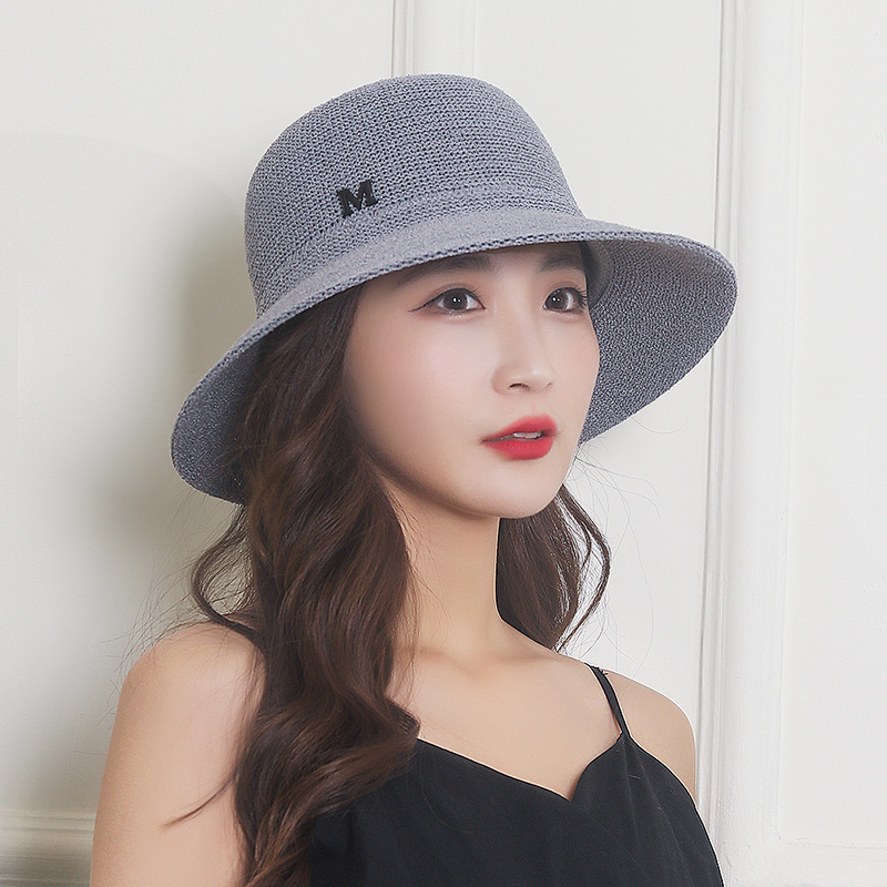 Nón Vành Chống Nắng Thời Trang Chữ M Kiểu Hàn RQN2306