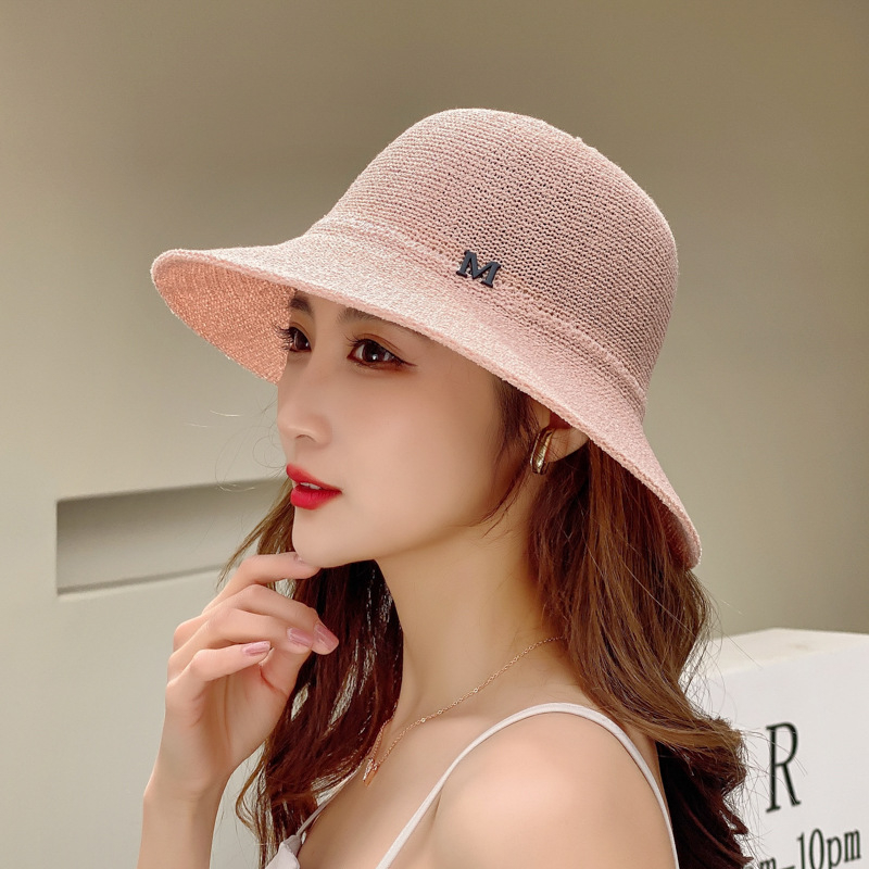 Nón Vành Chống Nắng Thời Trang Chữ M Kiểu Hàn RQN2306