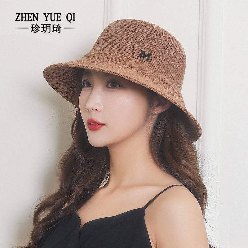 Nón Vành Chống Nắng Thời Trang Chữ M Kiểu Hàn RQN2306