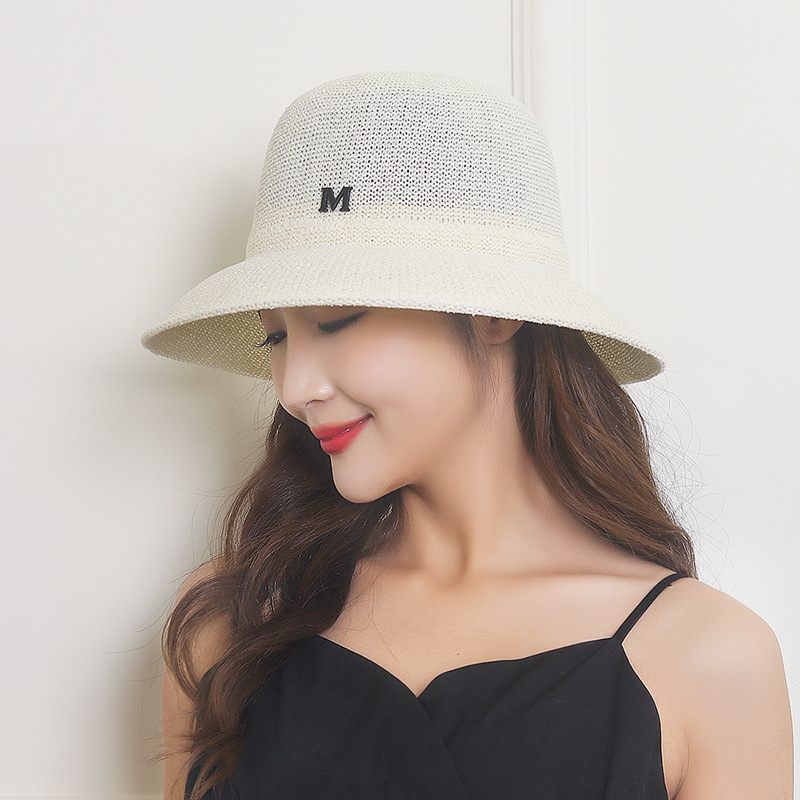 Nón Vành Chống Nắng Thời Trang Chữ M Kiểu Hàn RQN2306