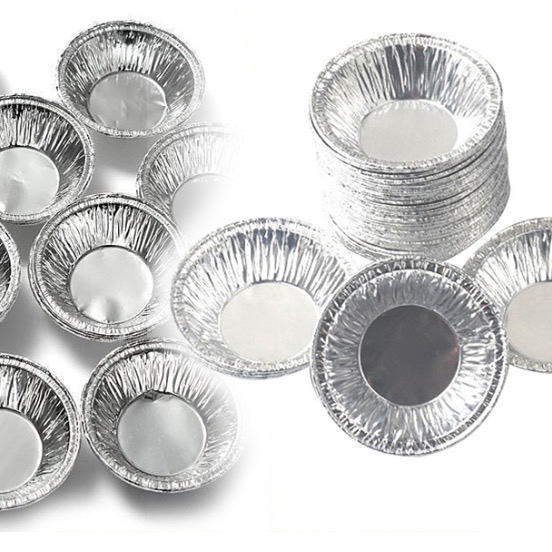 SET 50 Chén Bạc Làm Bánh Tart