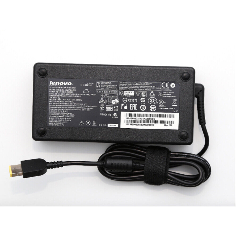Sạc Laptop Lenovo 20V 8.5A 170W Slim Thinkpad W541, Thinkpad P50, P51, P52, P53