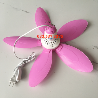 Quạt màn mini, quạt treo trần mini 5 cánh loại một