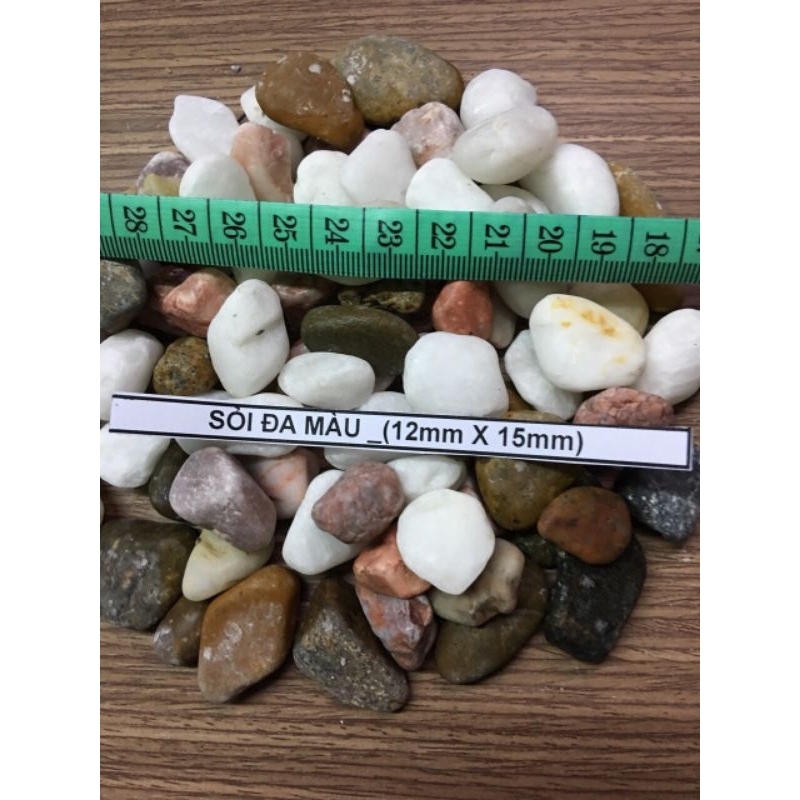 Sỏi Đá Trang Trí Hồ Cá, Tiểu Cảnh, Sân Vườn,  BAO ~13KG