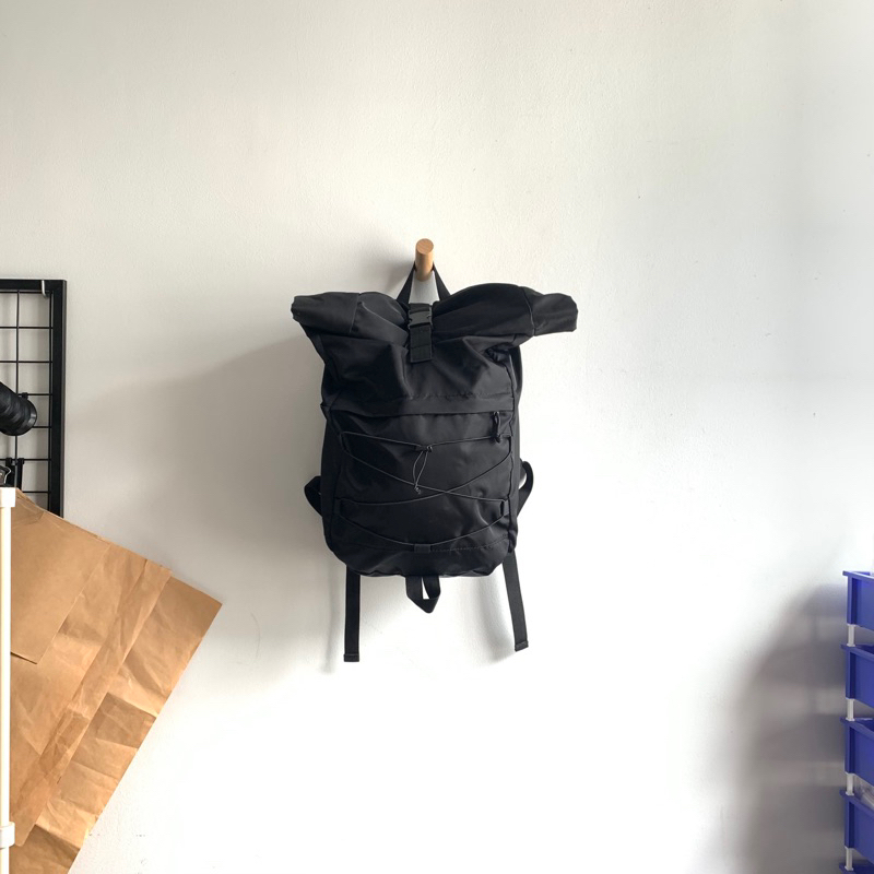 Balo nắp cuộn thời trang nam nữ chông thấm nước thể thao Ông ba bị