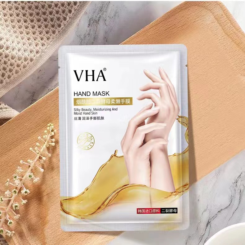 Mặt nạ tay niacinamide dưỡng ẩm làm trắng da tay tẩy da chết mặt nạ chân tay 35g / cặp