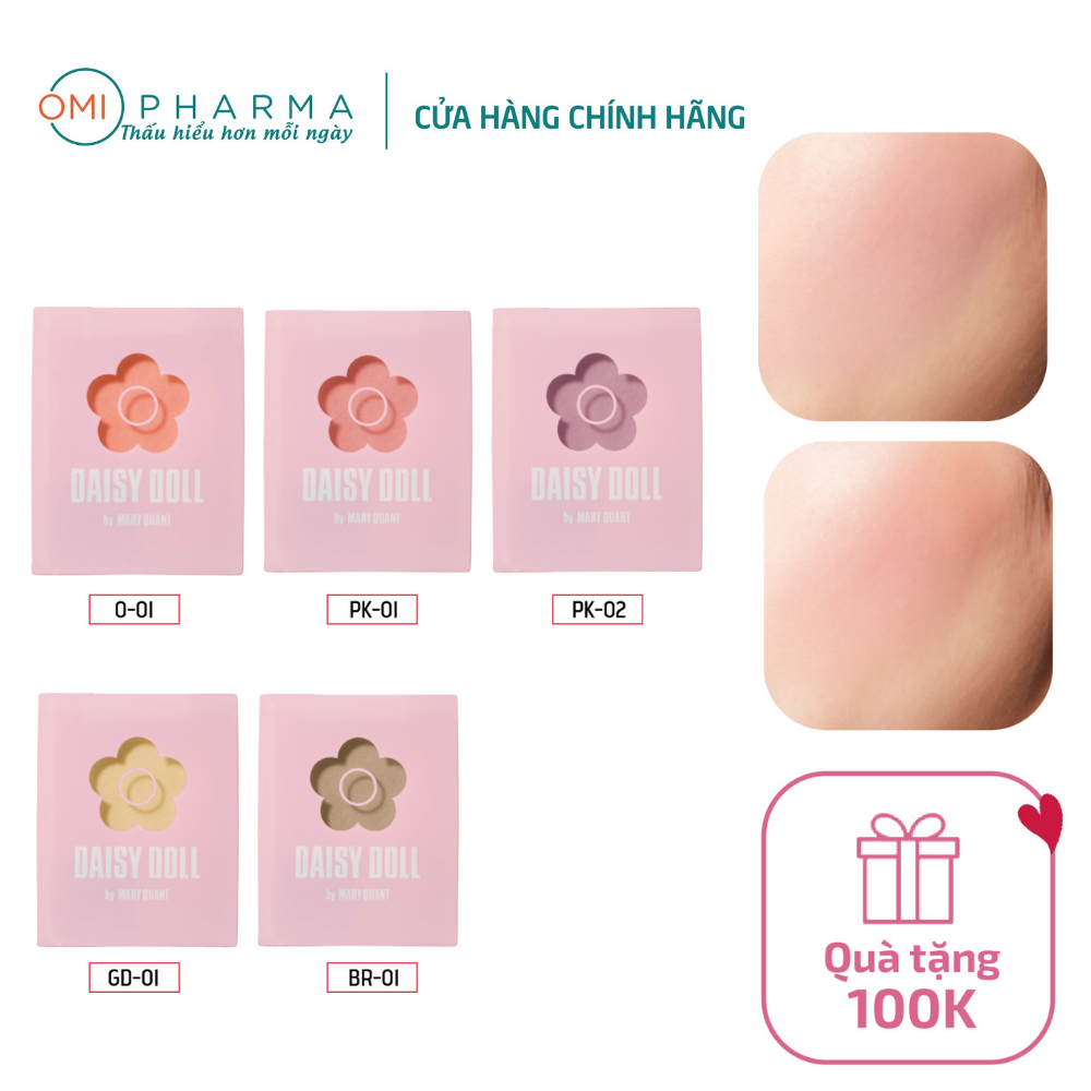 Phấn Má Hồng Daisy Doll Nhật Bản Siêu Mịn Hộp Kèm Cọ 8.3g