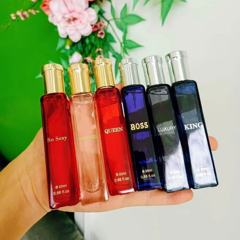 Nước Hoa Mini 20ML Nam Nữ KING BOSS LUXURY QUEEN GOOD GIRL SO SEXY