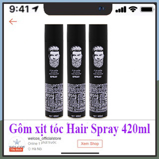 Keo xịt giữ nếp tóc Spray 420ml giữ nếp tóc MN48