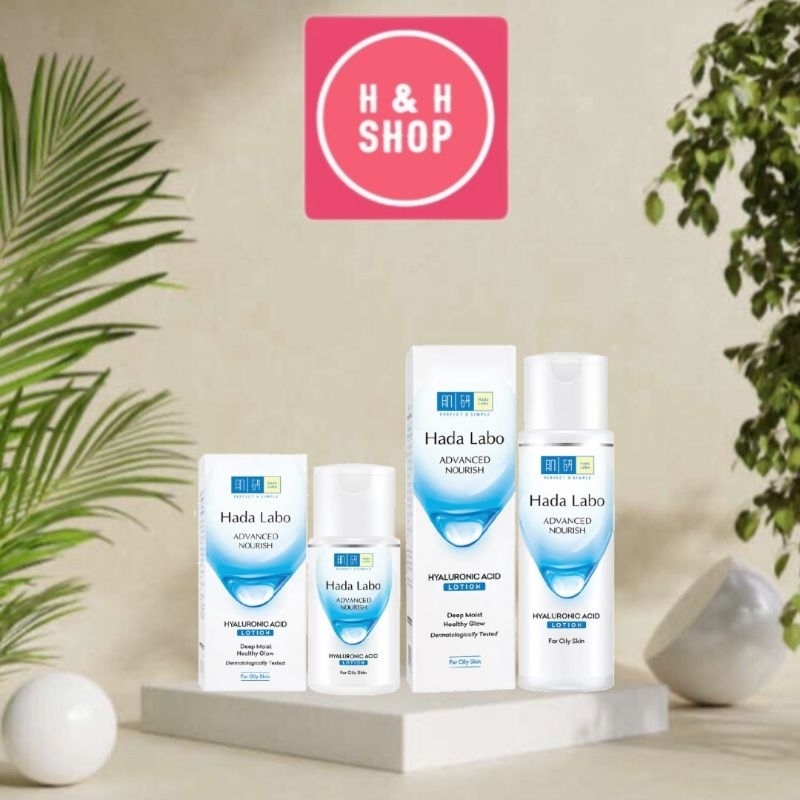 Dung dịch dưỡng ẩm Hada Labo Advanced Nourish Hyaluron Lotion dành cho da dầu