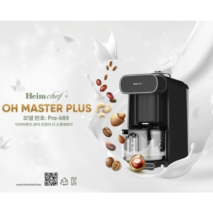 Máy làm sữa hạt HEIMCHEF PLUS PRO 689 - Hàng chính hãng - Bảo hành 24 tháng