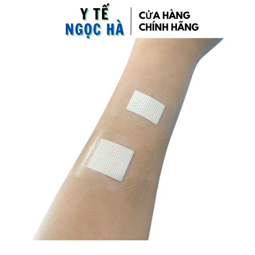 Băng cá nhân không thấm nước Waterpoof Plater 10 miếng/ hộp, bảo vệ vết thương tránh nước, vi khuẩn, bụi bẩn
