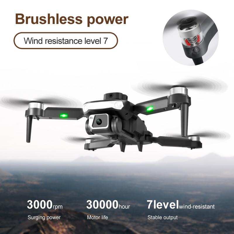 ⚡Flycam LU20 MAX DRONE 4K flaycam động cơ không chổi than PGS ESC chụp ảnh trên không（Màn hình LCD điều khiển từ xa）