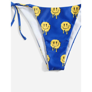 [ORDER SHEIN] Set Bikini 2 Mảnh Hoạ Tiết Smile