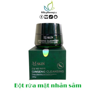 Bột rửa mặt nhân sâm MQ Skin 50g sạch mụn