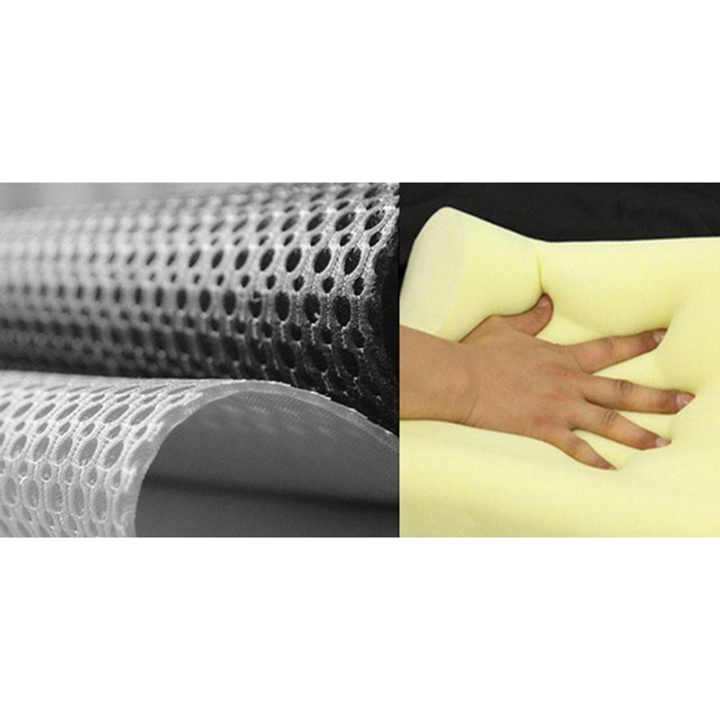 Đệm ngồi ghế xoay ghế tựa đầu, Đệm ngồi thiền siêu êm, mút foam bọc lưới siêu thoáng mát - linh kiện ghế xoay