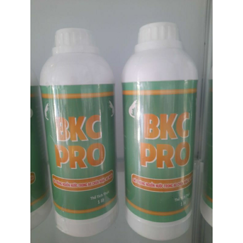 BKC PRO 1 LÍT- DIỆT KHUẨN NƯỚC AO NUÔI
