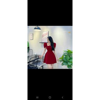 Đầm nhung cứng