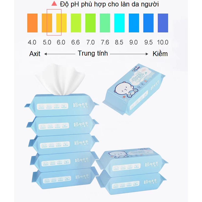 Set 8 Gói Khăn Ướt Mini Bỏ Túi Đi Học Du Lịch Nhỏ Gọn Tiện Dụng , Khăn Ướt Không Màu Không Mùi Gói Nhỏ 8 Miếng