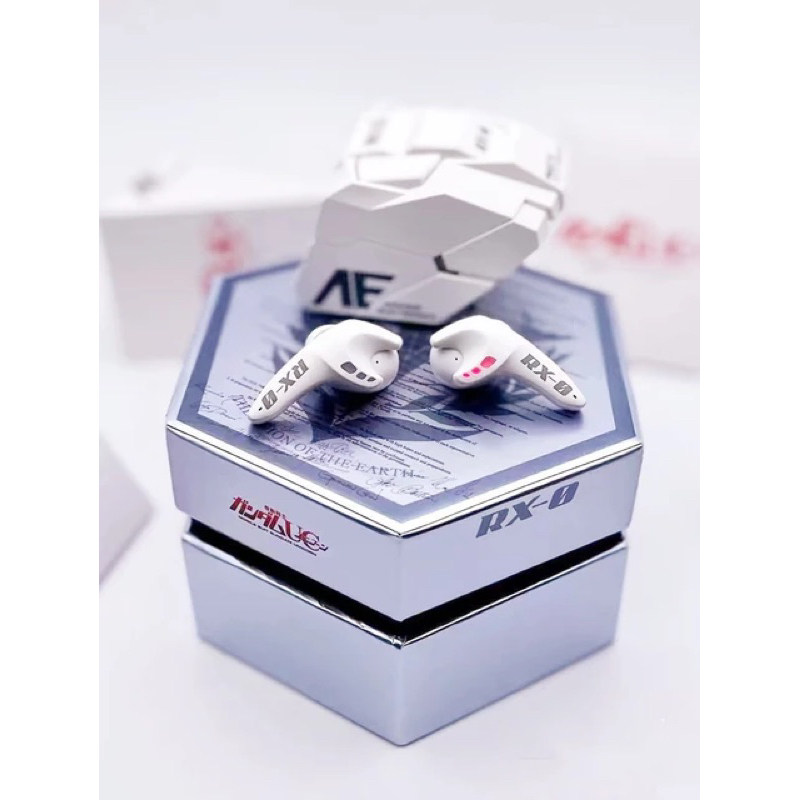 Tai nghe Bluetooth Japan Mecha Style Gundam Unicorn  Earphones RX-0 TWS Smart Noise Wireless Sport Gaming