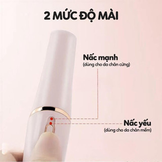  Máy chà gót chân tẩy tế bào chết tự động cho tiệm nail spa máy mài gót chân cá nhân tại nhà sạc tích điện 2 đầu mài 