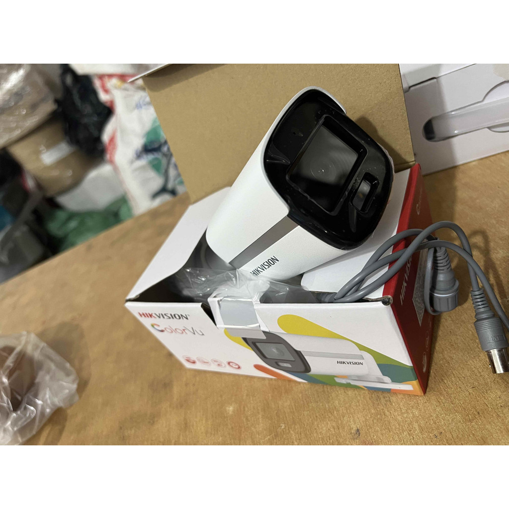 Camera 4 in 1 2.0 Megapixel HIKVISION DS-2CE10DF0T-FS Tích hợp mic thu âm, Màu ban đêm, hình ảnh nét, giá rẻ, chính hãng