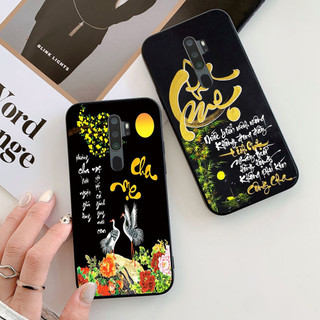 Ốp lưng oppo a5 2020 / oppo a9 2020 in hình thư pháp cha mẹ