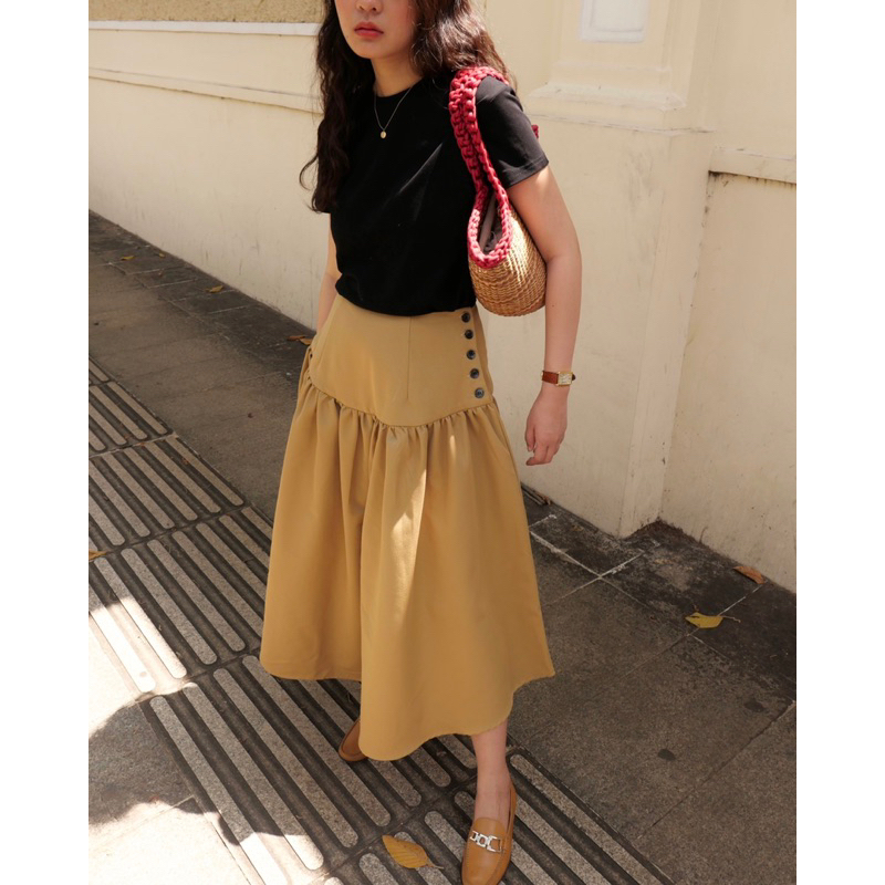 DE PLAGE - CHÂN VÁY ASYMMETRIC