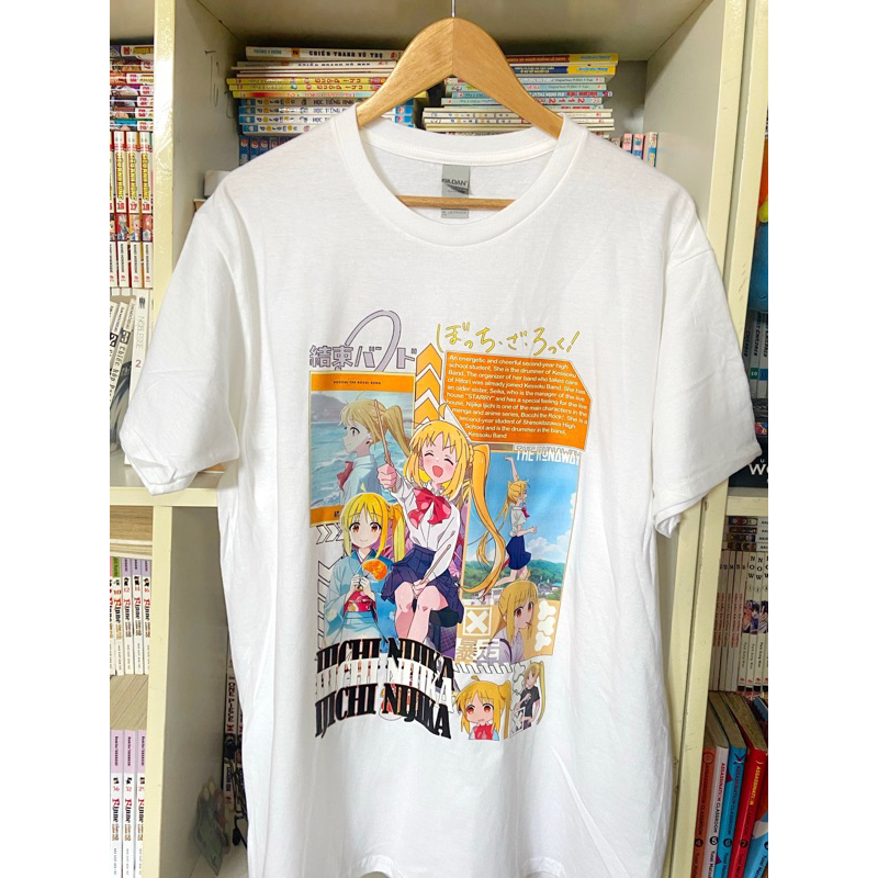 Áo phông Bocchi The Rock: Ichiji Nijika Maximum Cotton 100% Nam / Nữ by The Runaway