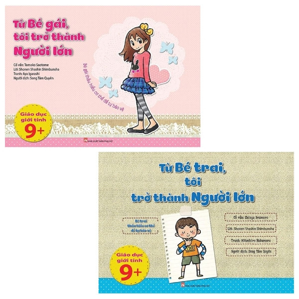 Sách - Combo Từ Bé Gái, Tôi Trở Thành Người Lớn + Từ Bé Trai, Tôi Trở Thành Người Lớn (PN)